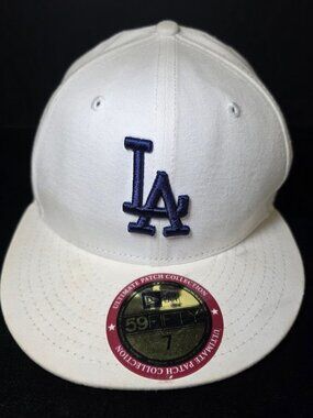 LA Dodgers 50th Anniversary Dodger Stadium New Era Fitted Cap 7